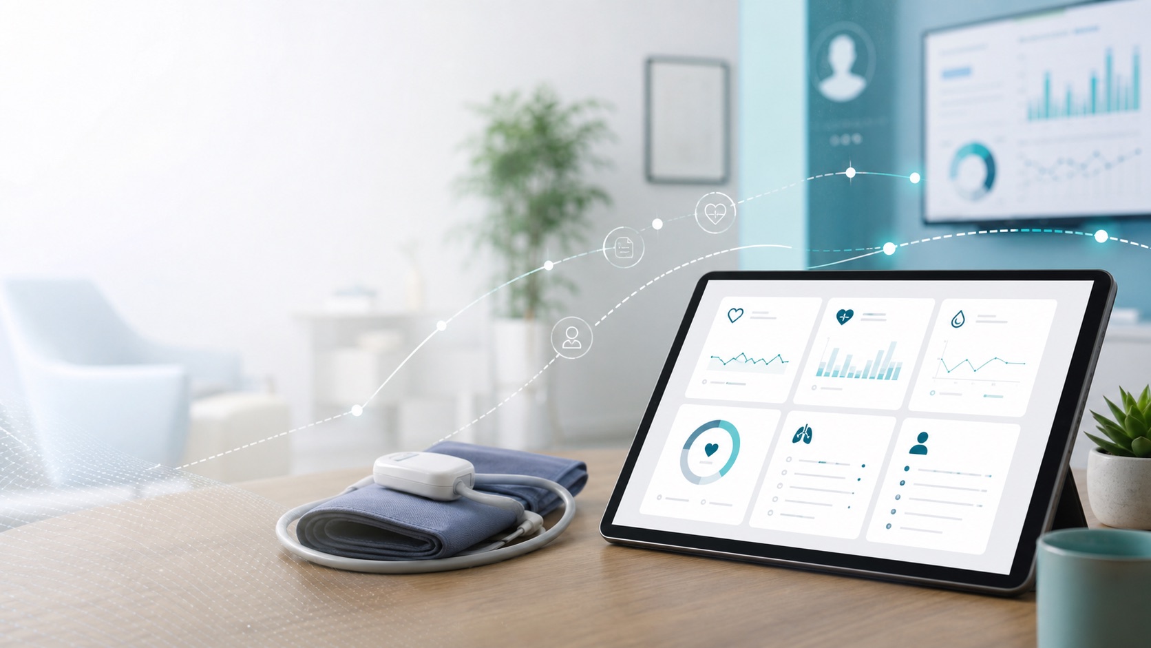 Remote patient monitoring and home health data technology